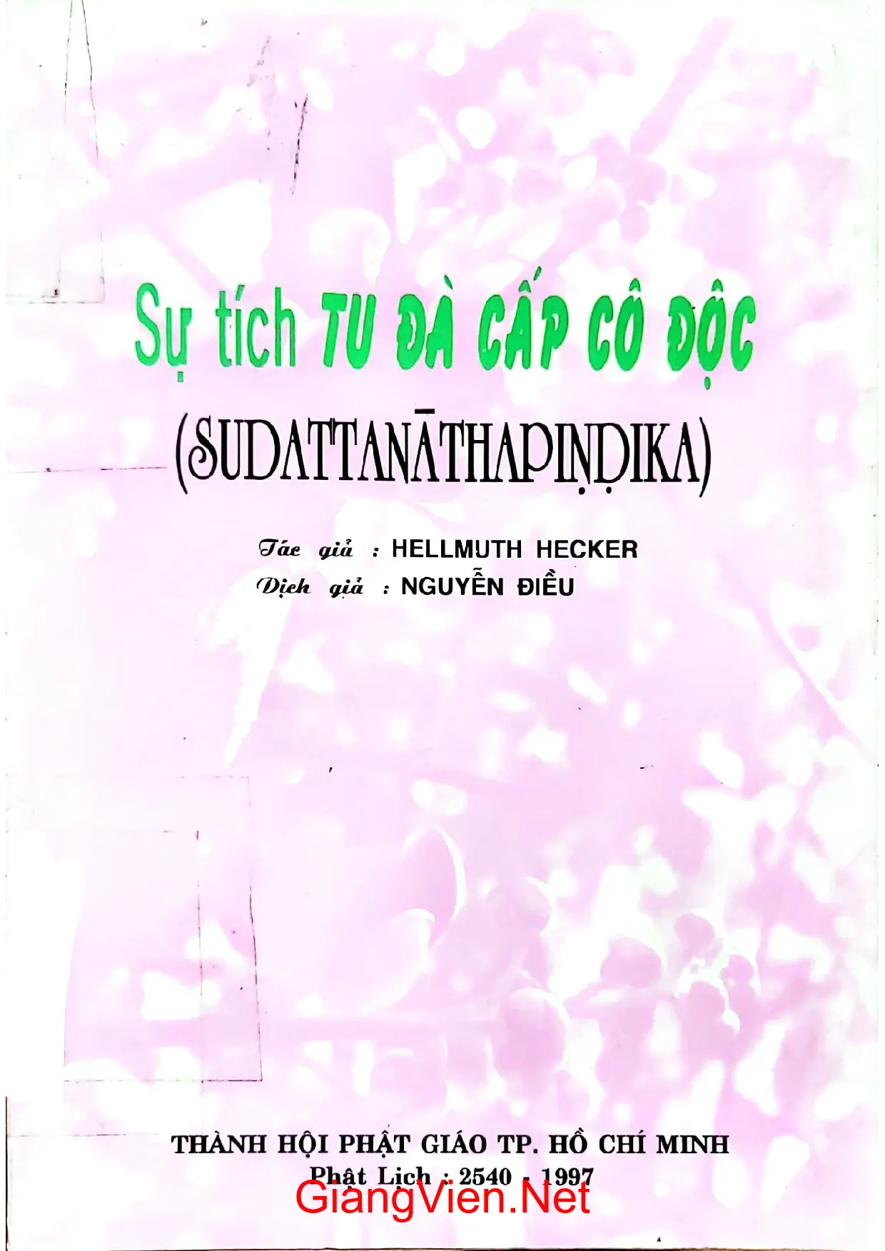 Ảnh bìa của Sự tích Tu đà Cấp Cô độc