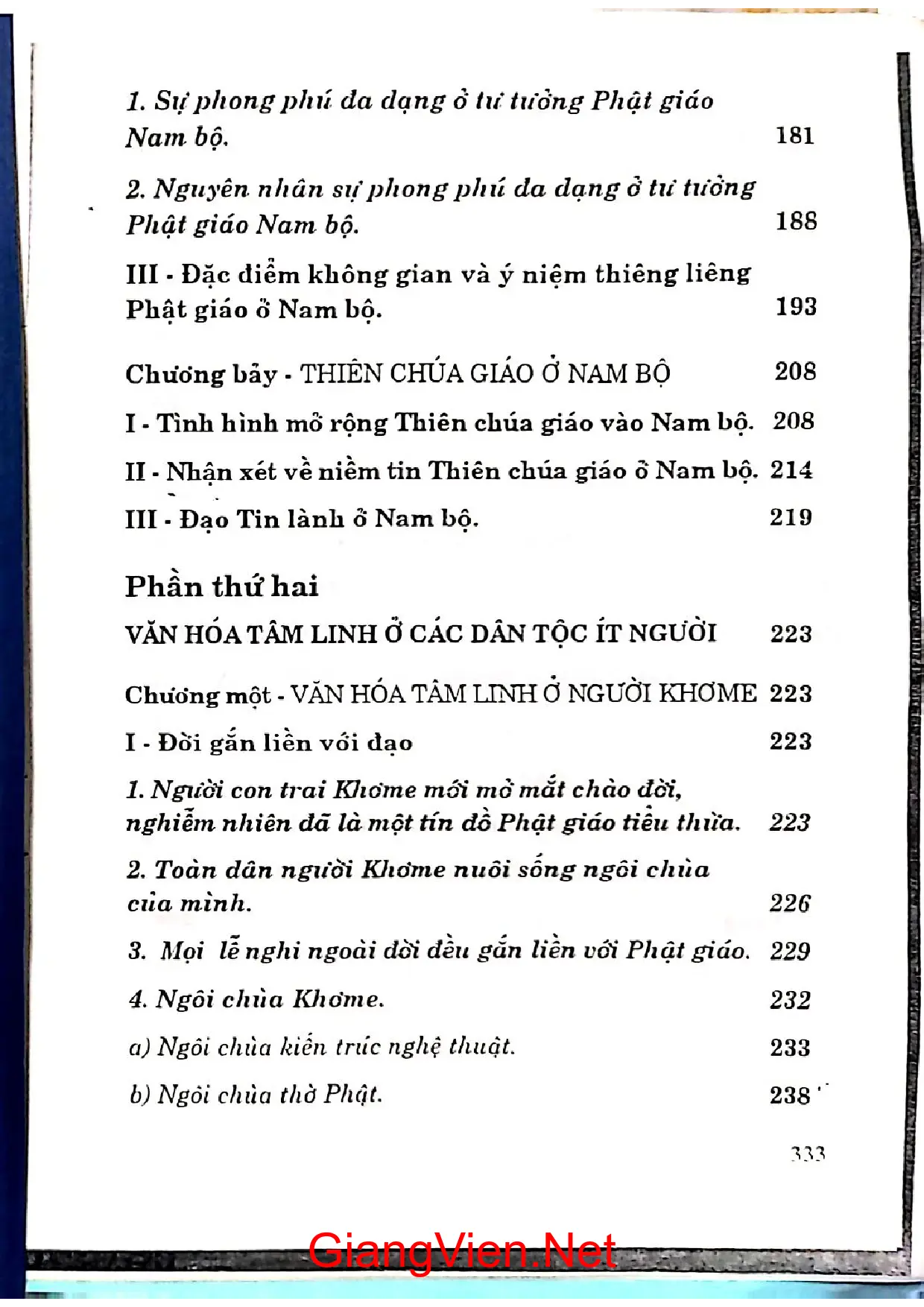 Ảnh minh họa nội dung cuốn sách: Văn hóa tâm linh Nam bộ