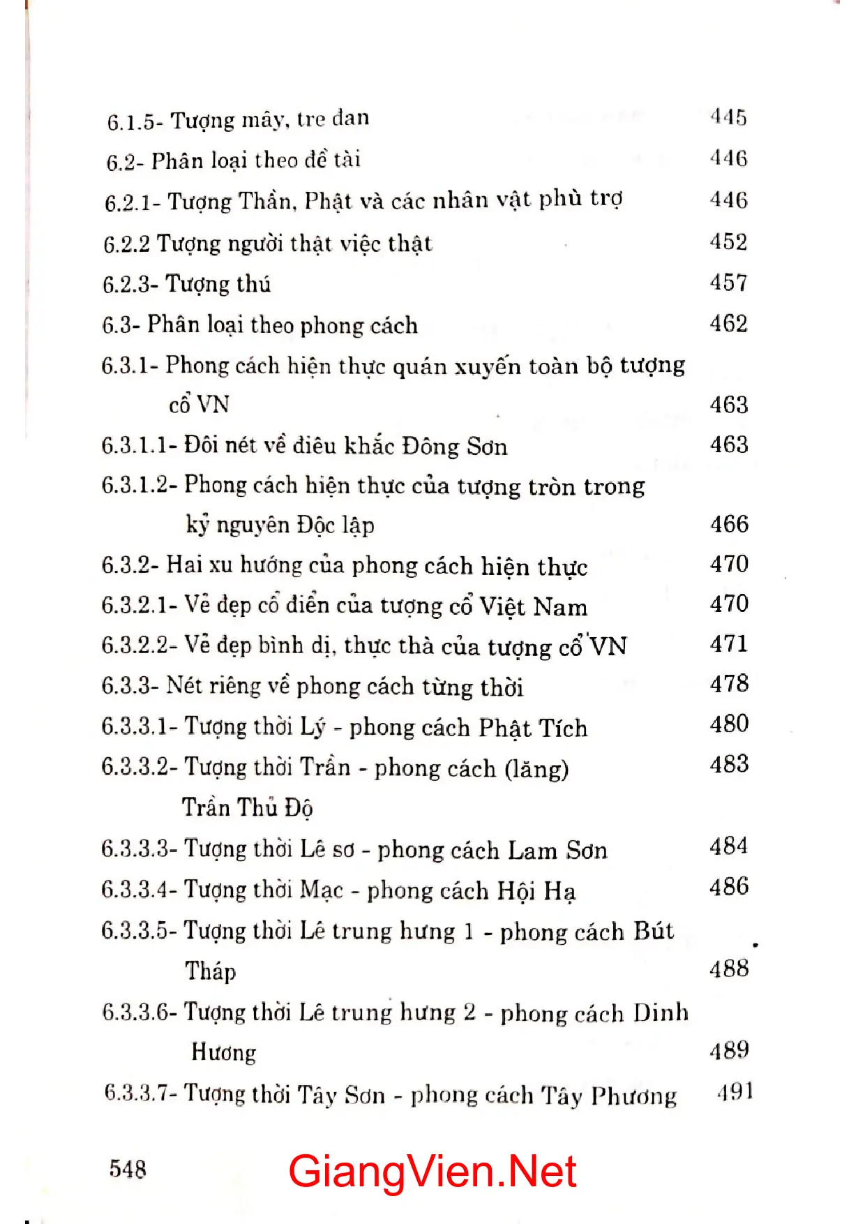 Nội dung mục lục và hình ảnh sách Tượng cổ Việt Nam với truyền thống điêu khắc dân tộc - Trang 8