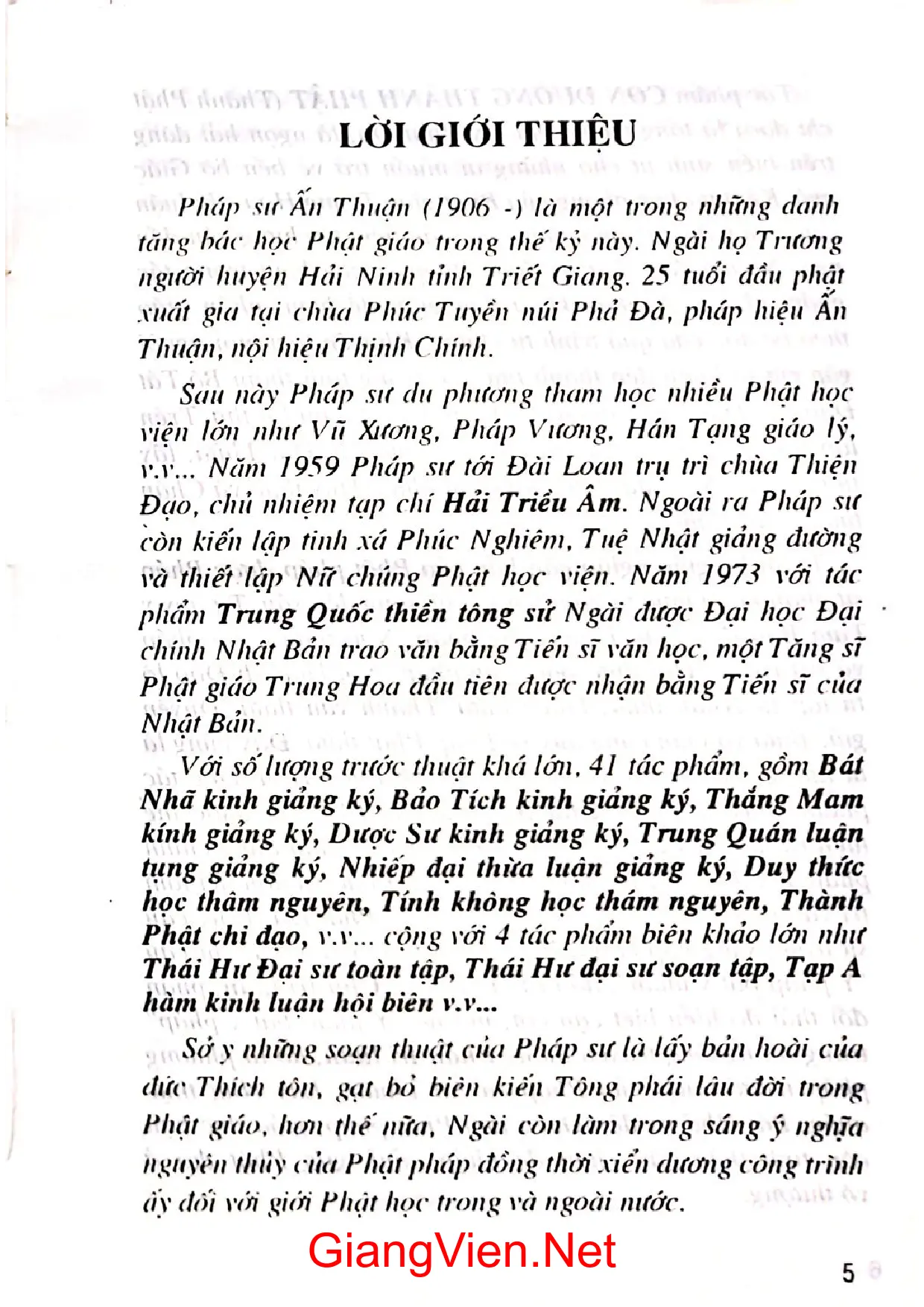 Mục lục chi tiết trang 1 sách Con đường thành phật