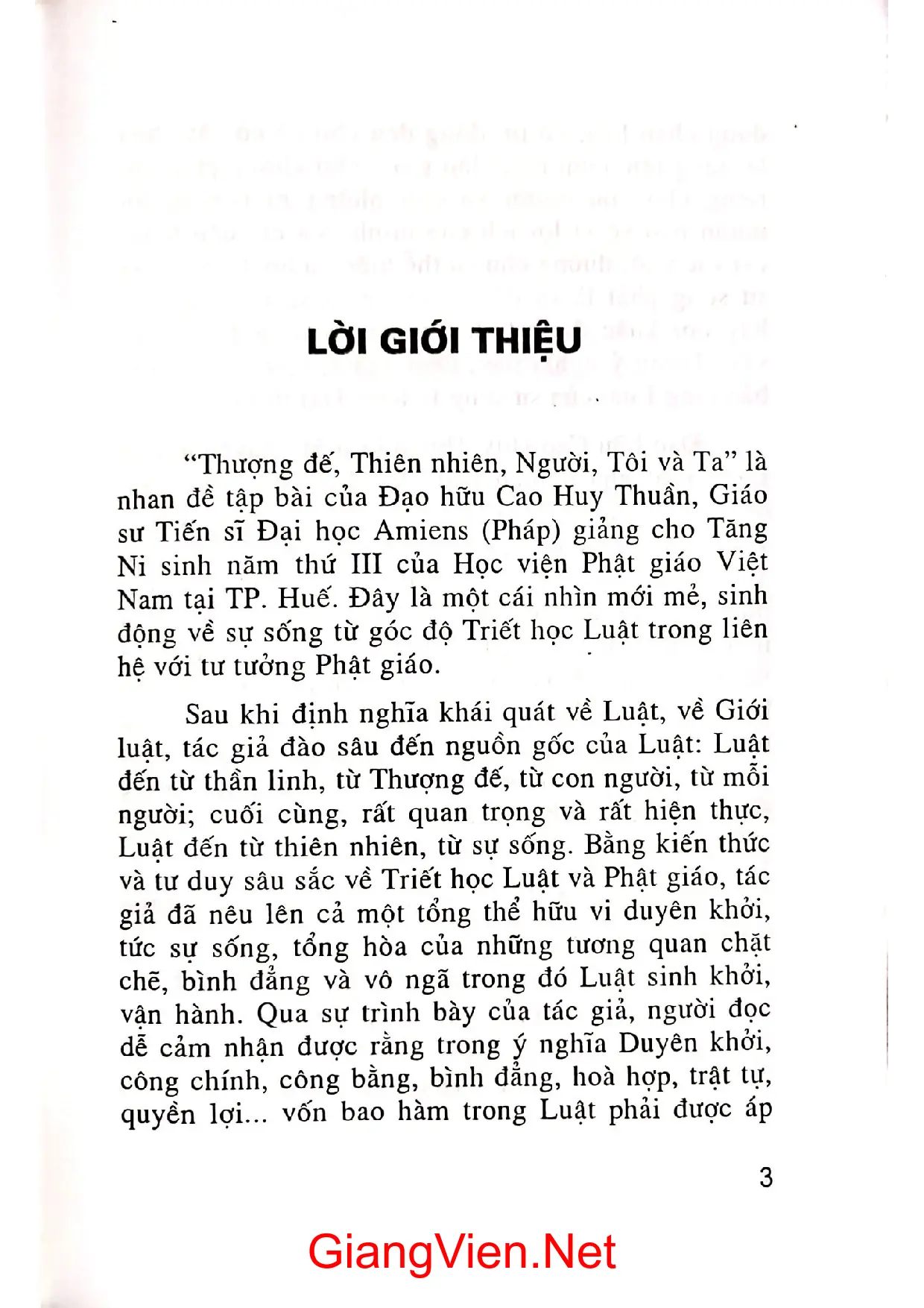 Mục lục chi tiết trang 2 sách Thượng đế thiên nhiên người tôi và ta