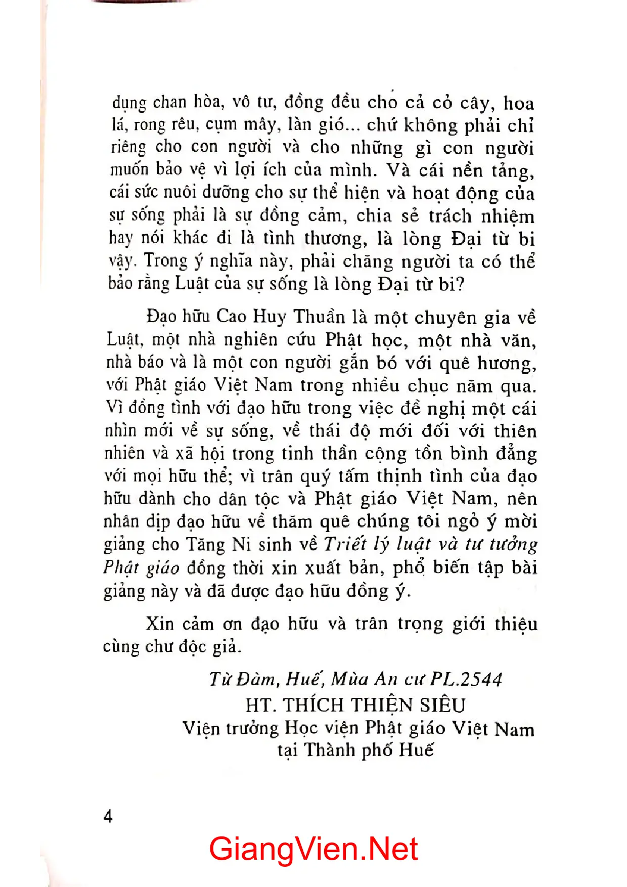 Mục lục chi tiết trang 3 sách Thượng đế thiên nhiên người tôi và ta