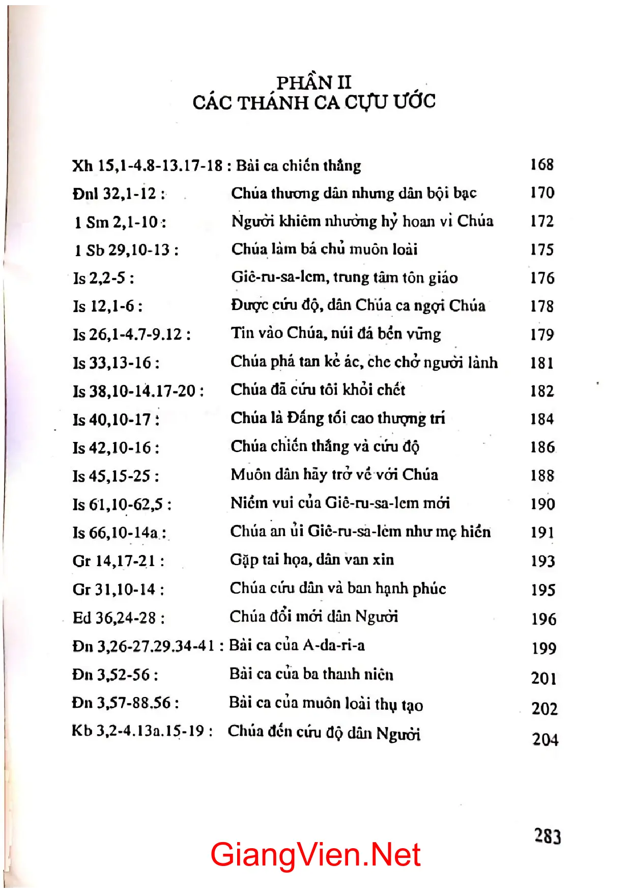 Nội dung trang phụ bản giới thiệu sách Như hương trầm học hỏi thánh vịnh và thánh ca cựu ước tân ước