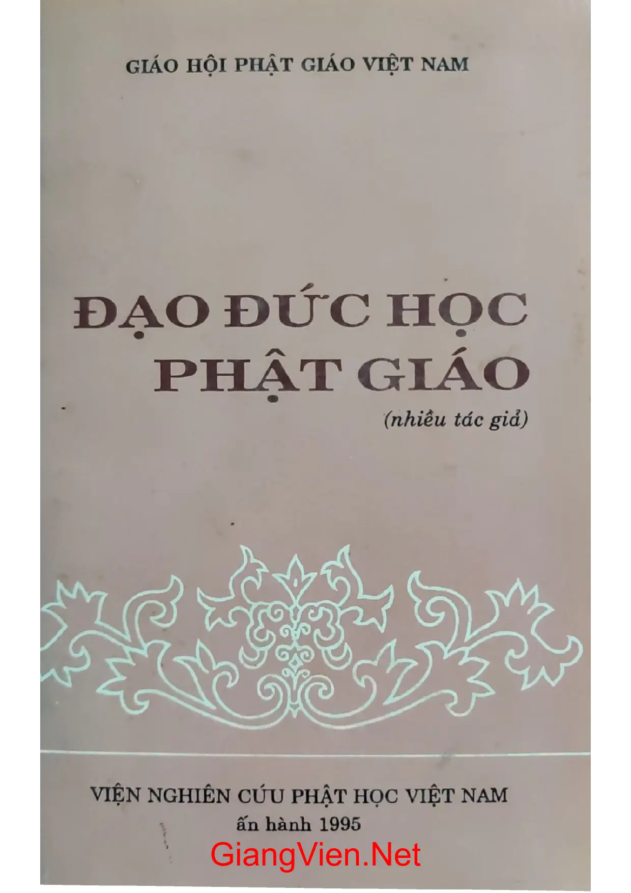Ảnh bìa của Đạo đức học phật giáo Nhiều tác giả