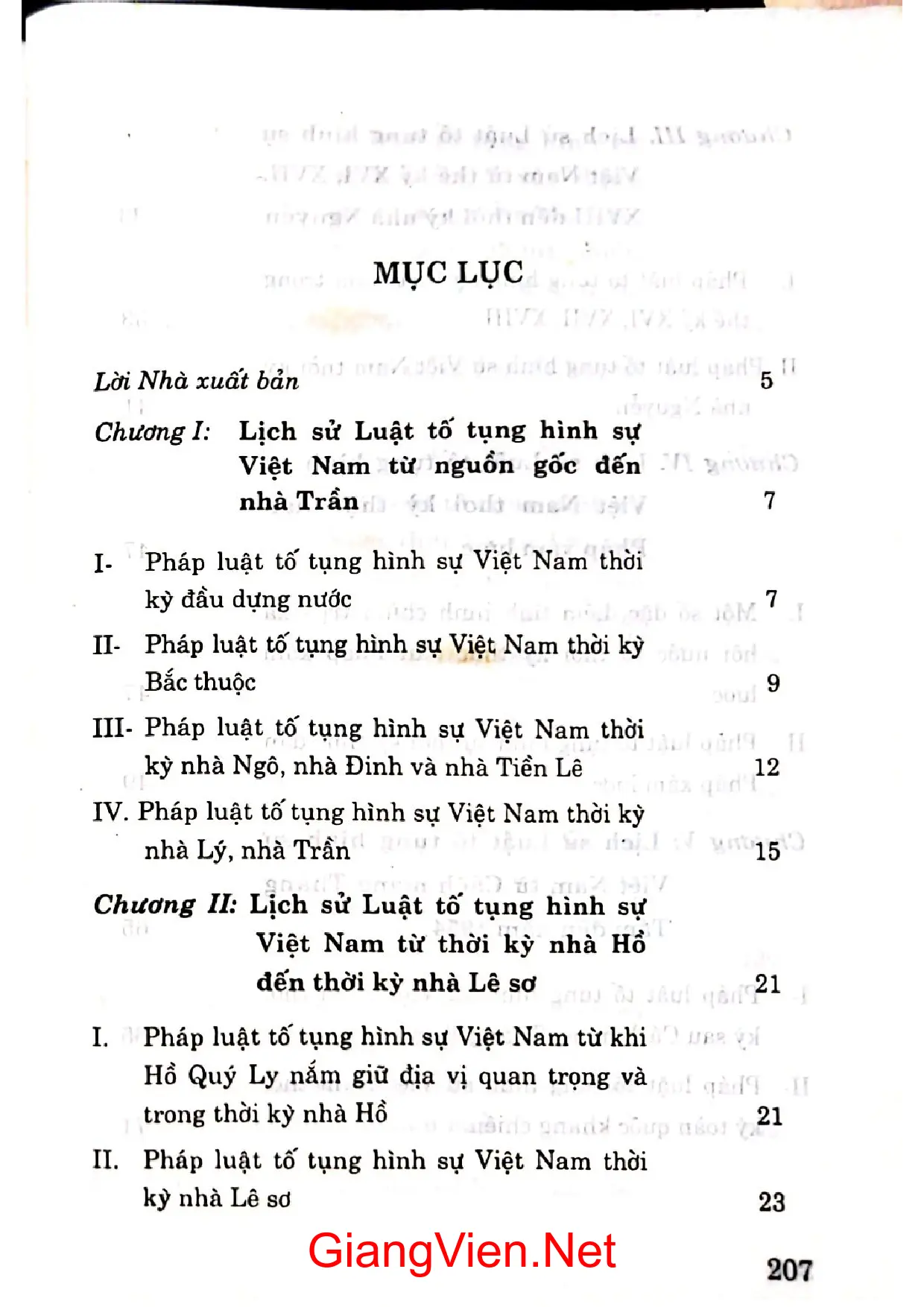 Trang bìa chính thức sách Lịch sử Luật tố tụng hình sự Việt Nam