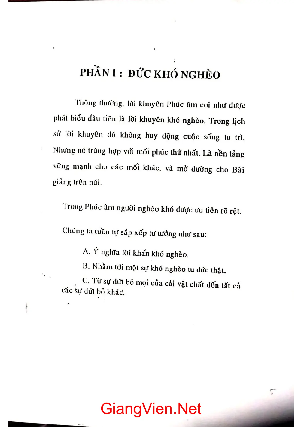 Mục lục chi tiết trang 2 sách Ý nghĩa huyền nhiệm của ba lời khấn