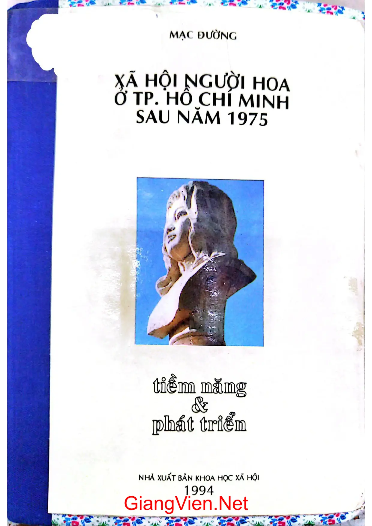 Ảnh bìa của Xã hội người Hoa ở TP. Hồ Chí Minh sau năm 1975