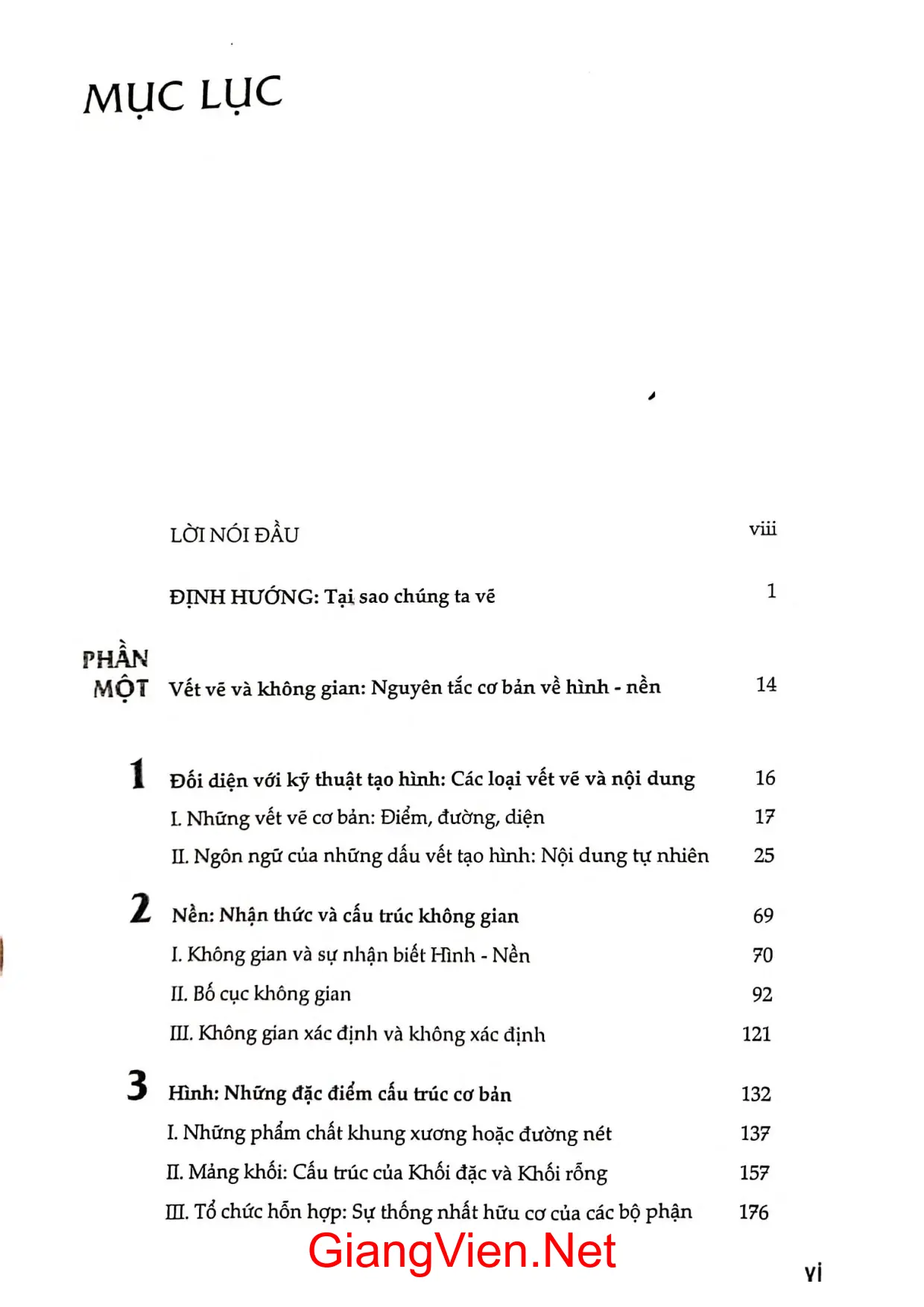 Trang bìa chính thức sách Hình không gian và cách nhìn