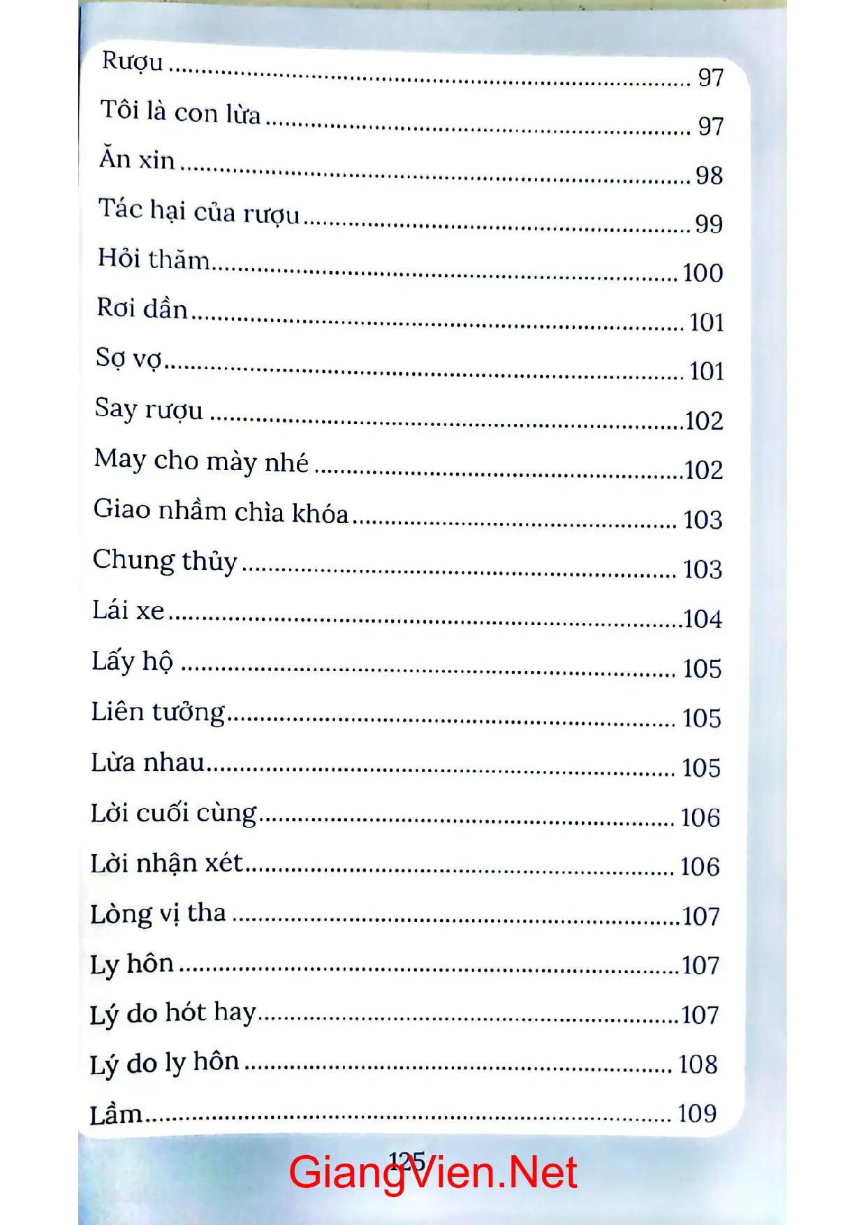 Nội dung mục lục và hình ảnh sách Hình không gian và cách nhìn - Trang 8