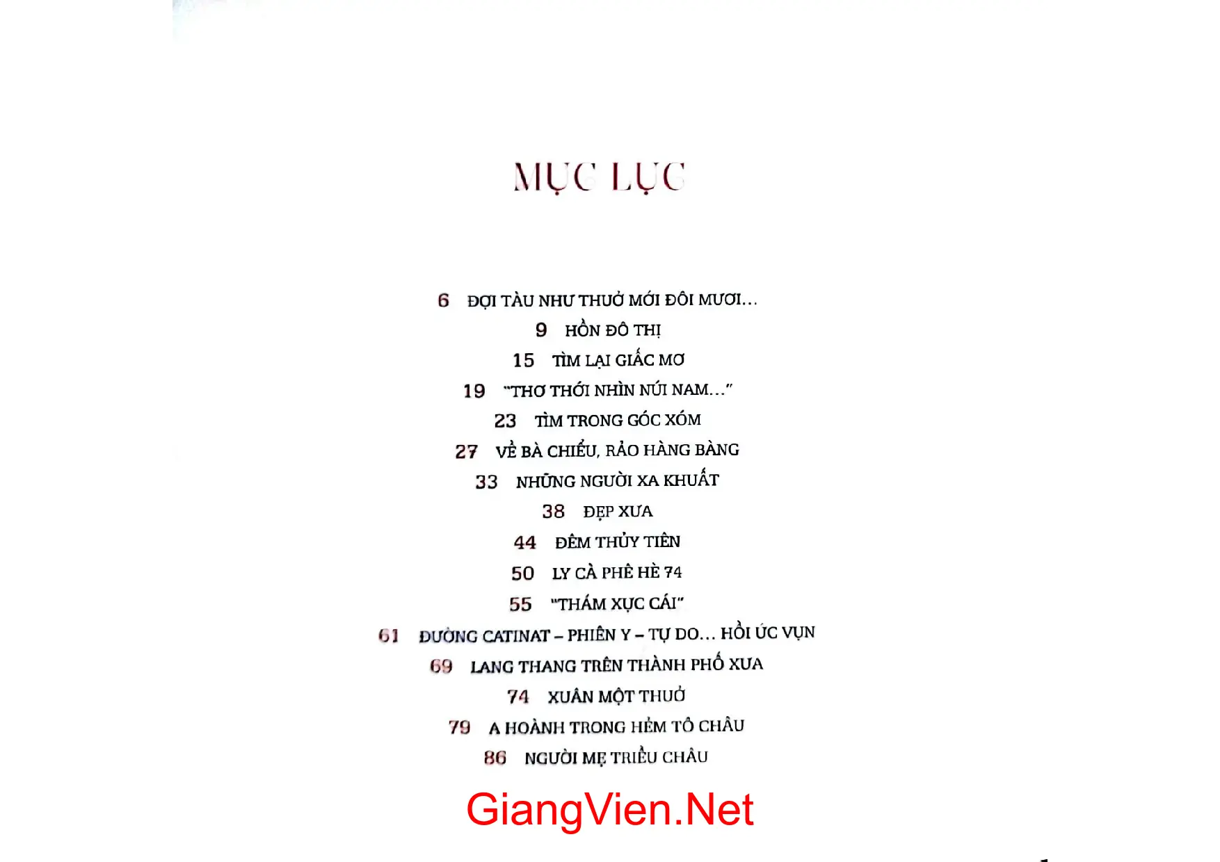 Ảnh minh họa nội dung cuốn sách: Hồn đô thị