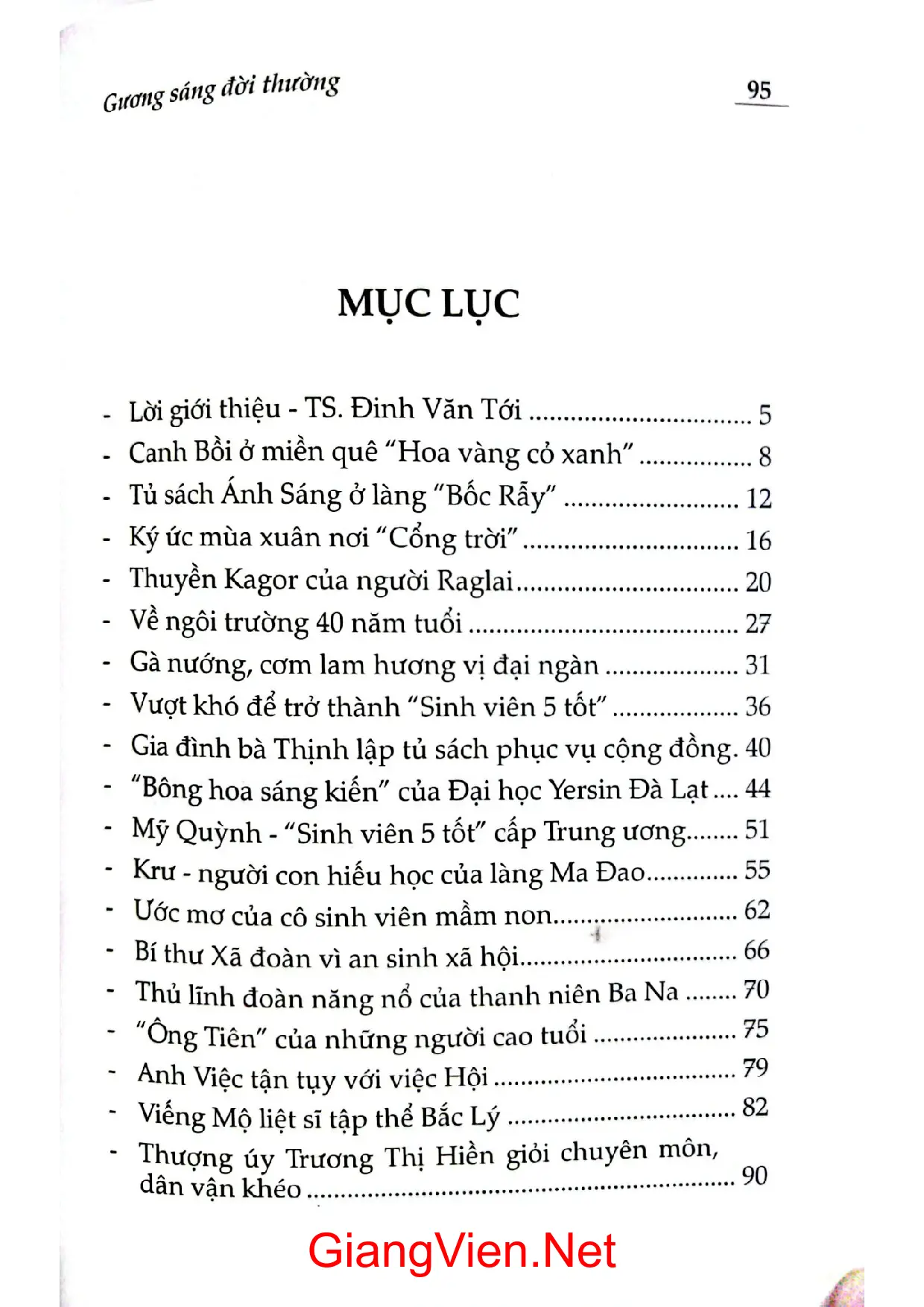 Trang bìa chính thức sách Gương sáng đời thường Tập 2