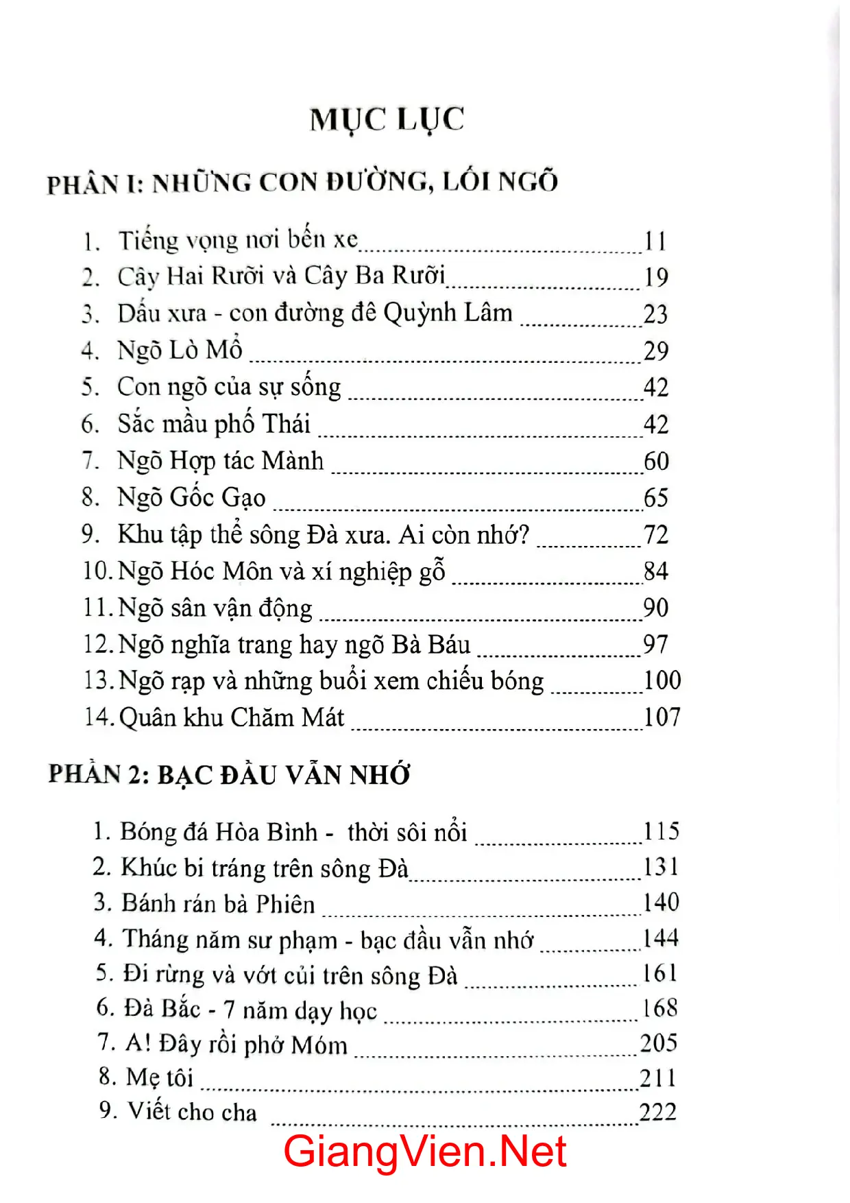 Trang bìa chính thức sách Hòa Bình Miền thương nhớ