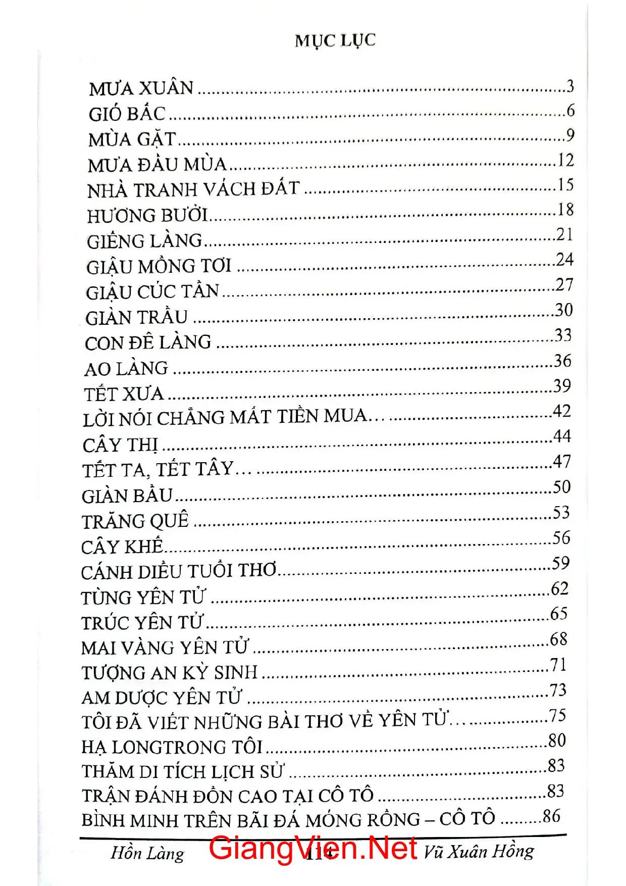 Trang bìa chính thức sách Hồn làng