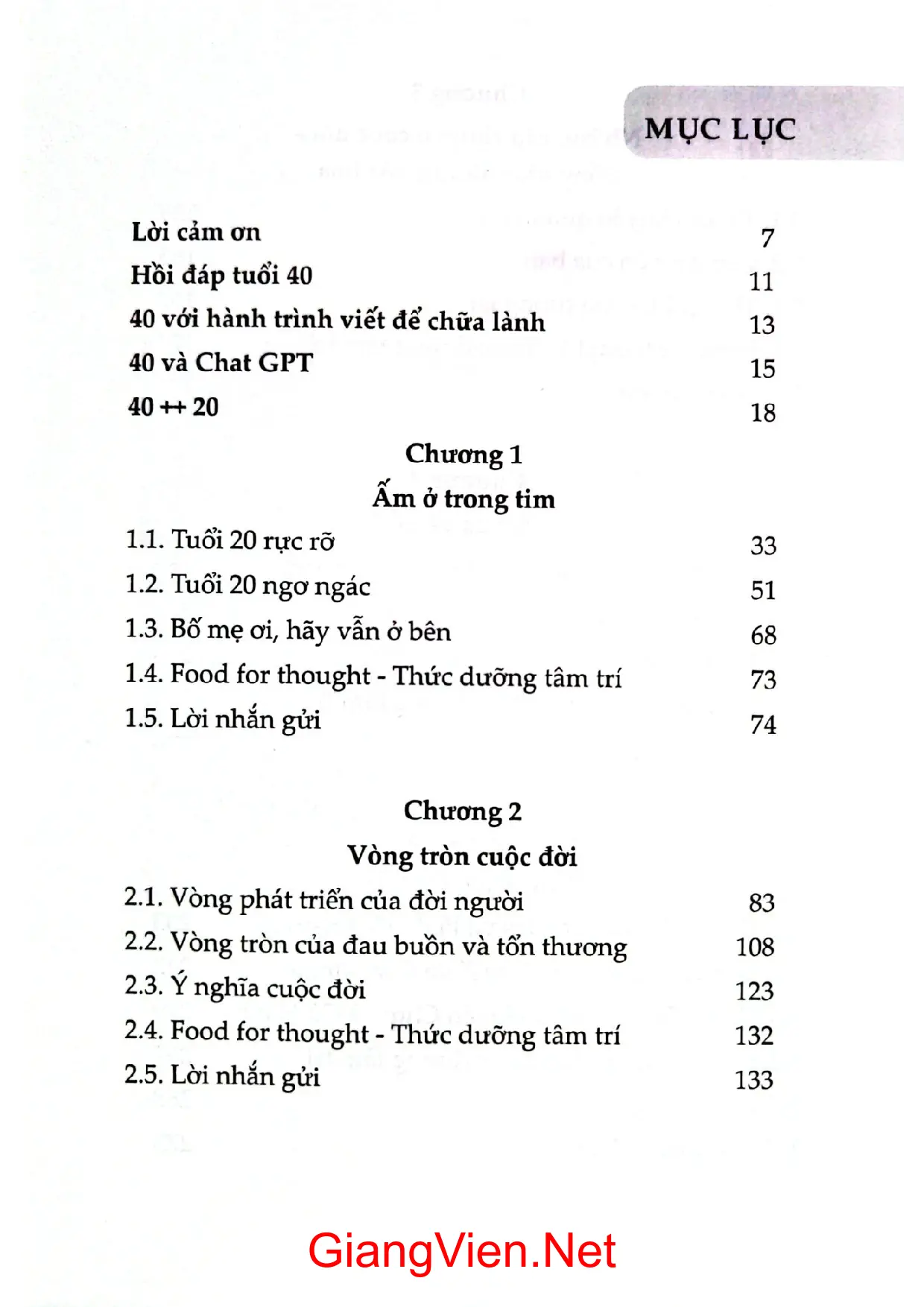 Trang bìa chính thức sách Hồi đáp từ 40 năm học yêu