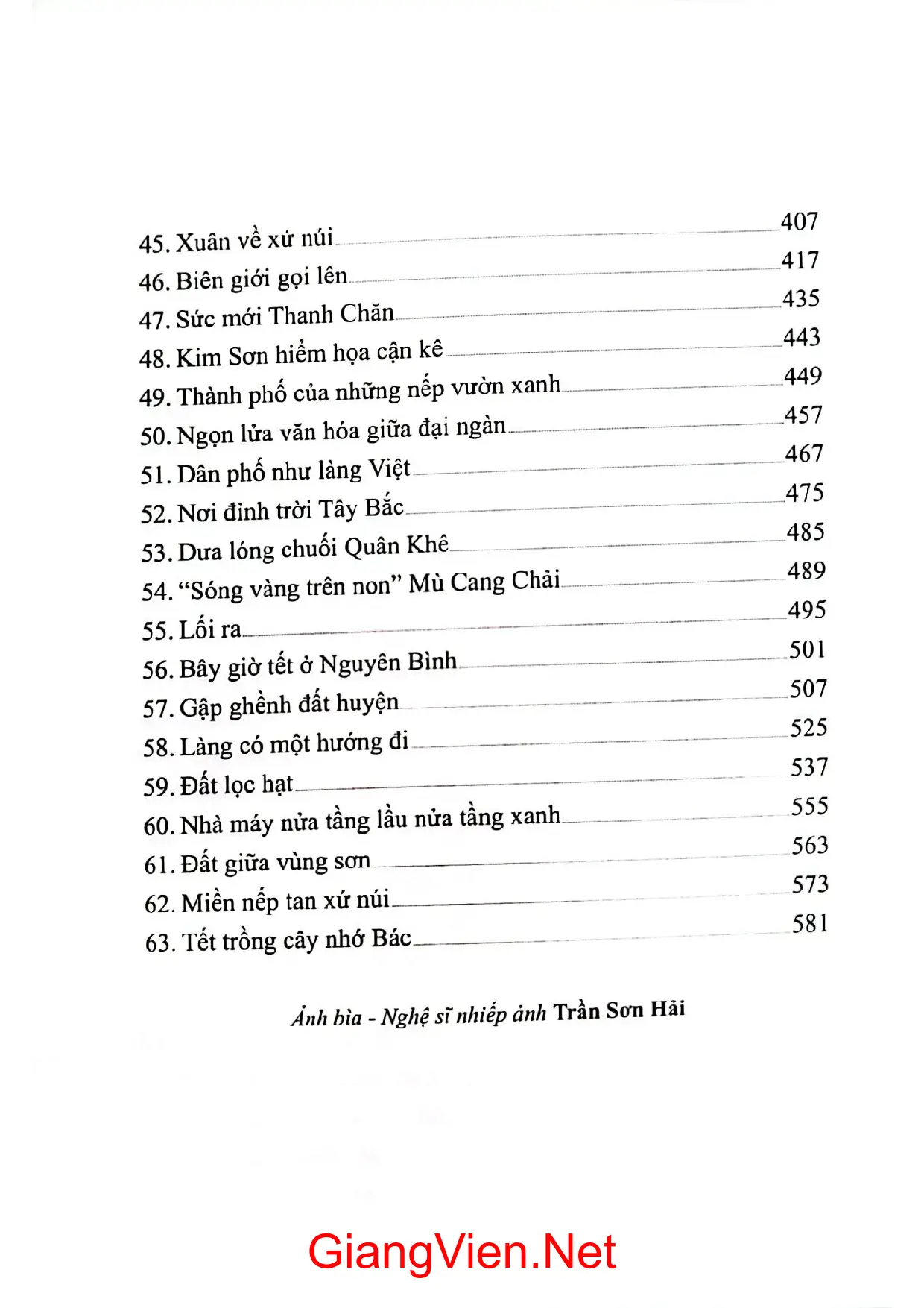 Mục lục chi tiết trang 2 sách Lẽ sống tập 2