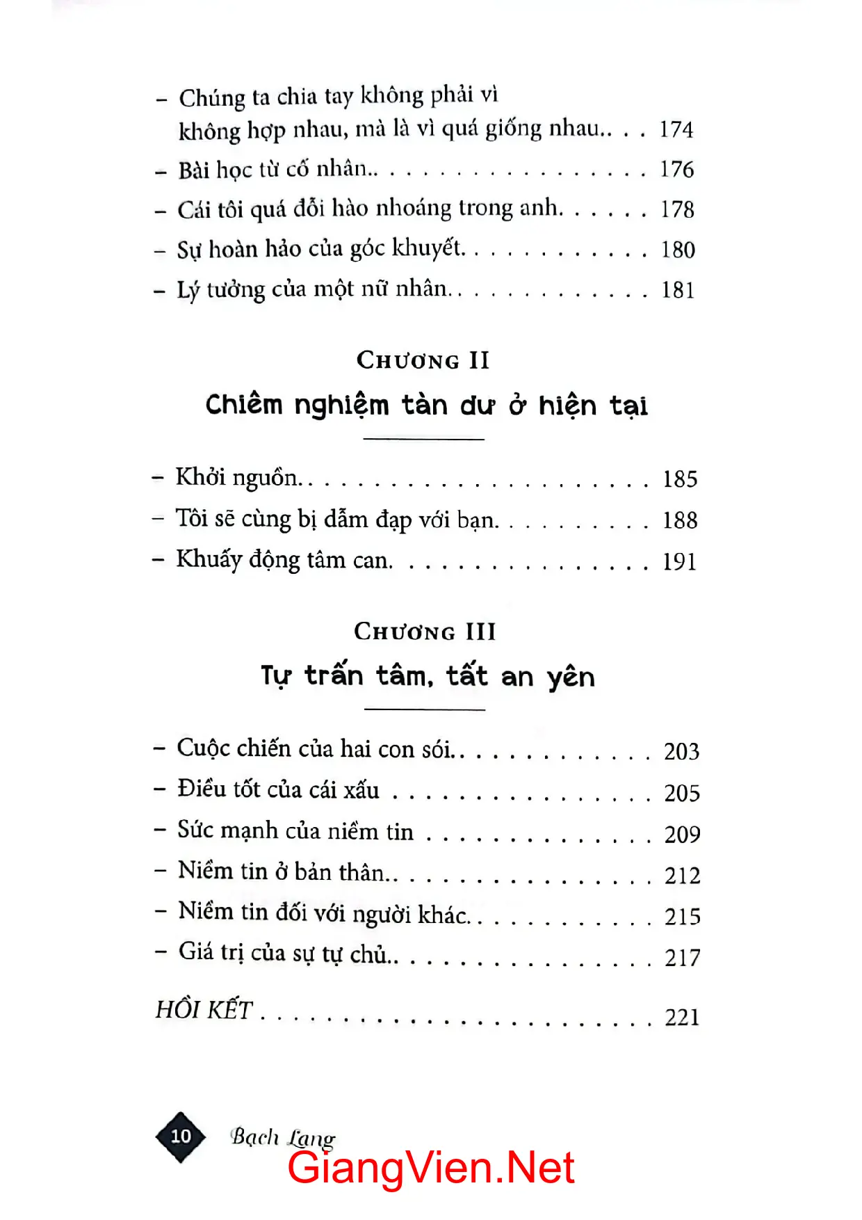 Nội dung trang phụ bản giới thiệu sách Khuấy động tâm can