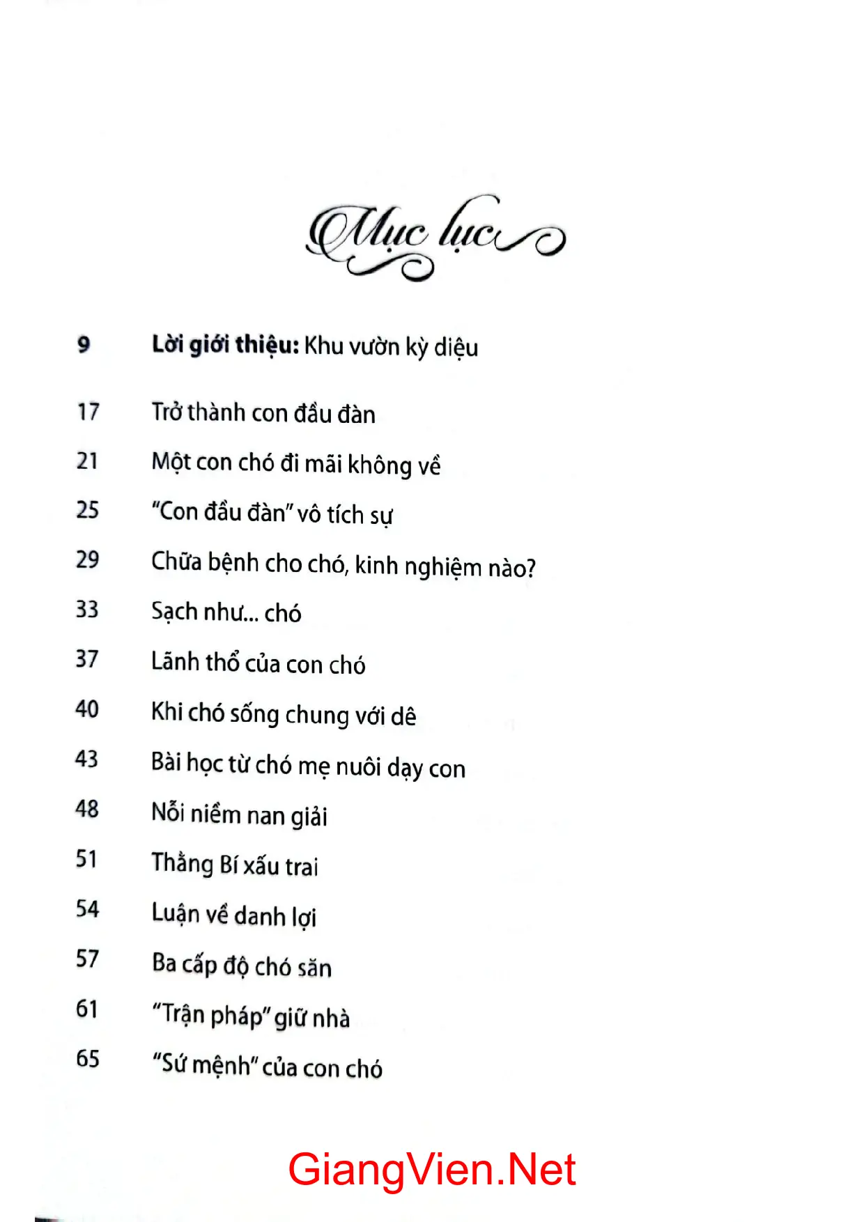 Trang bìa chính thức sách Ký sự người nuôi chó