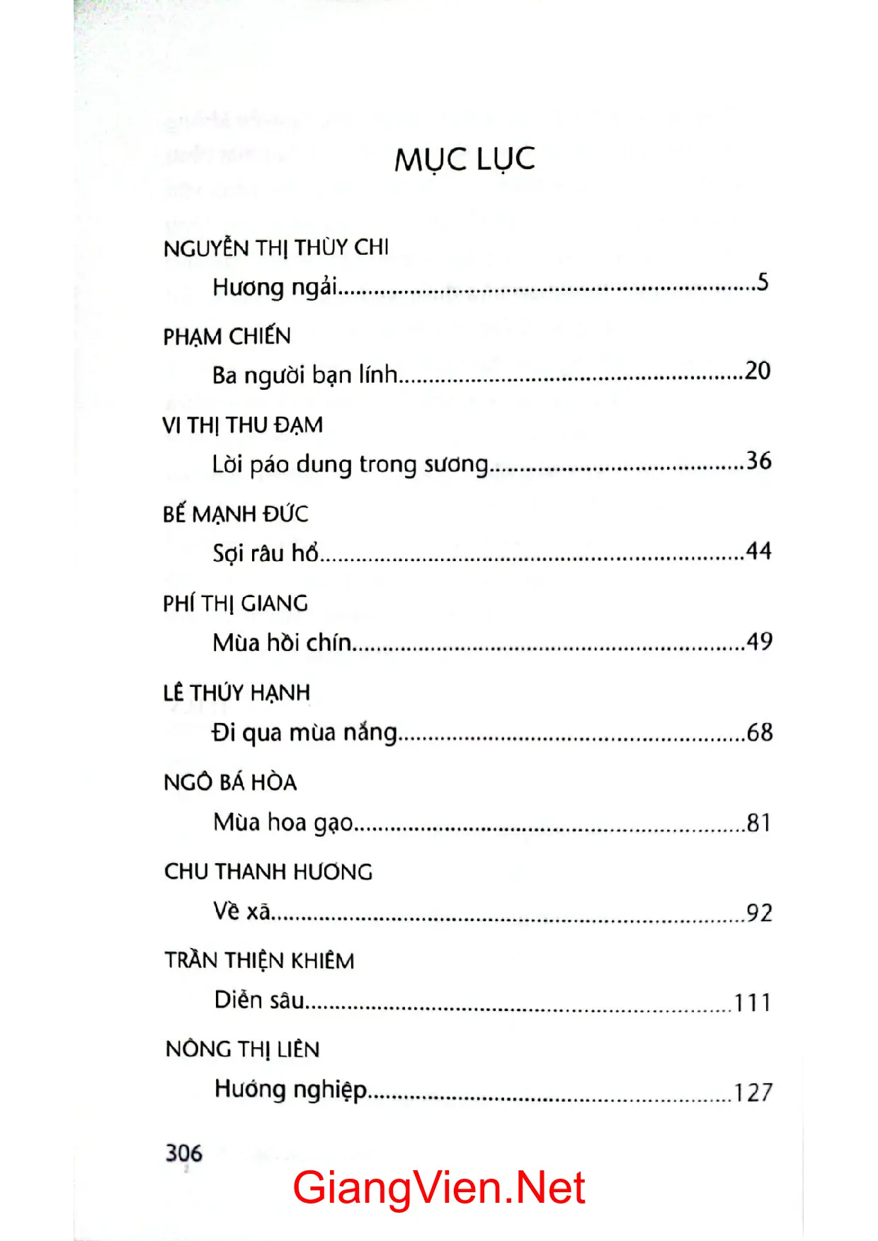 Trang bìa chính thức sách Mùa hoa gạo