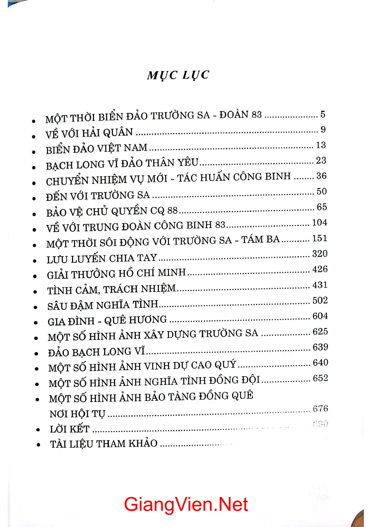Ảnh minh họa nội dung cuốn sách: Một thời biển đảo Trường Sa Đoàn 83