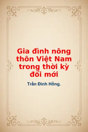 Ảnh bìa của Gia đình nông thôn Việt Nam trong thời kỳ đổi mới