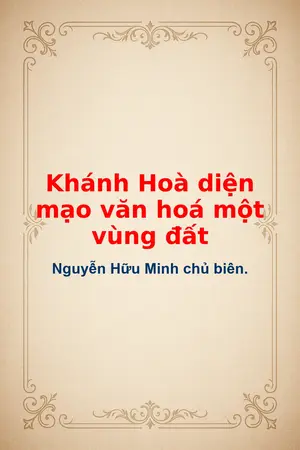 Ảnh bìa của Khánh Hoà diện mạo văn hoá một vùng đất