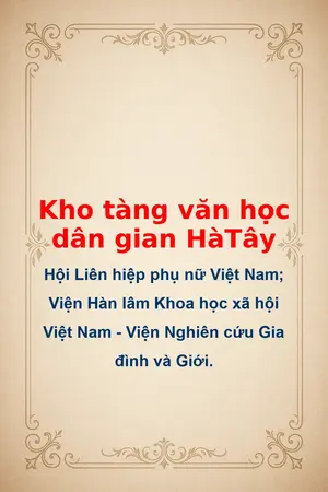Ảnh bìa của Kho tàng văn học dân gian HàTây