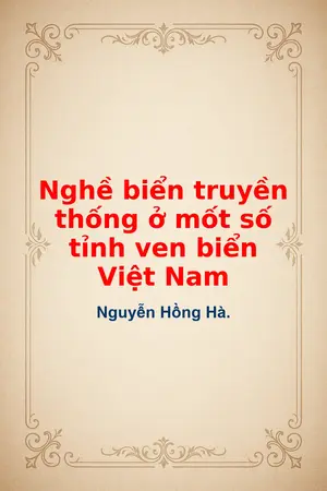 Ảnh bìa của Nghề biển truyền thống ở mốt số tỉnh ven biển Việt Nam