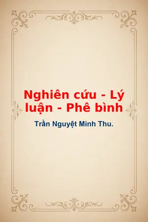 Ảnh bìa của Nghiên cứu Lý luận Phê bình