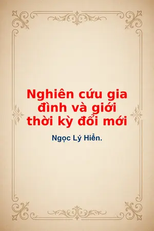 Ảnh bìa của Nghiên cứu gia đình và giới thời kỳ đổi mới