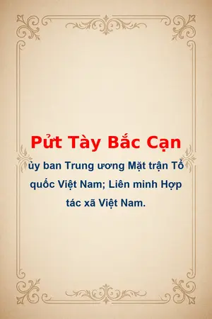 Ảnh bìa của Pửt Tày Bắc Cạn