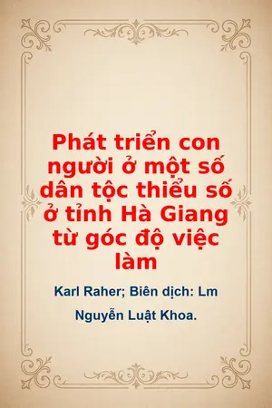 Ảnh bìa của Phát triển con người ở một số dân tộc thiểu số ở tỉnh Hà Giang từ góc độ việc làm
