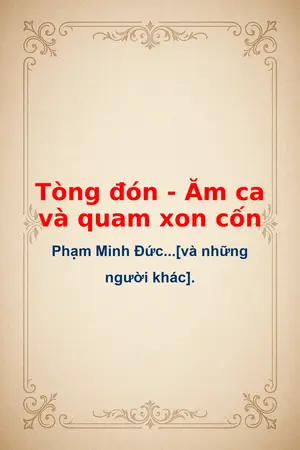 Ảnh bìa của Tòng đón Ăm ca và quam xon cốn