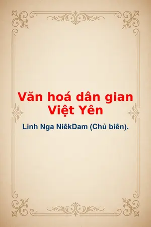 Ảnh bìa của Văn hoá dân gian Việt Yên