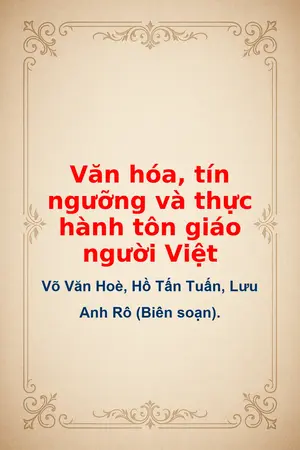 Ảnh bìa của Văn hóa tín ngưỡng và thực hành tôn giáo người Việt
