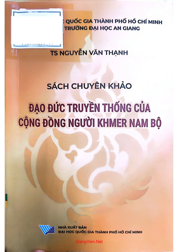 Ảnh bìa của Đạo đức truyền thống của cộng đồng người Khmer Nam Bộ