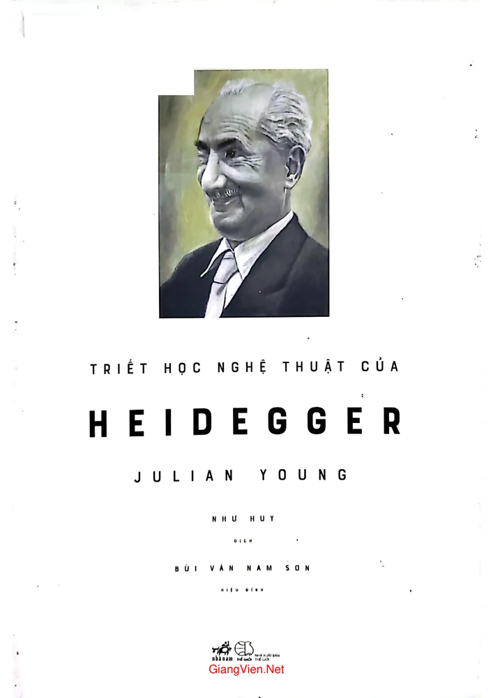 Ảnh bìa của Triết học nghệ thuật của Heidegger