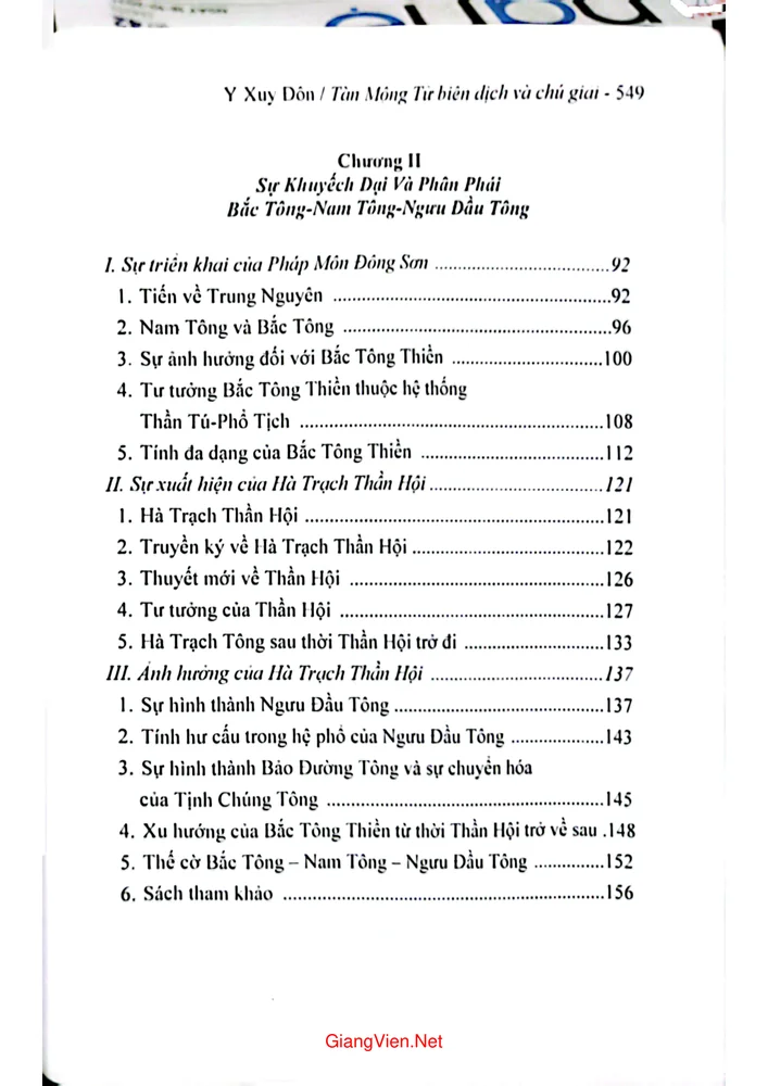 Trang 2 - Ảnh minh họa nội dung sách Lịch sử thiền học