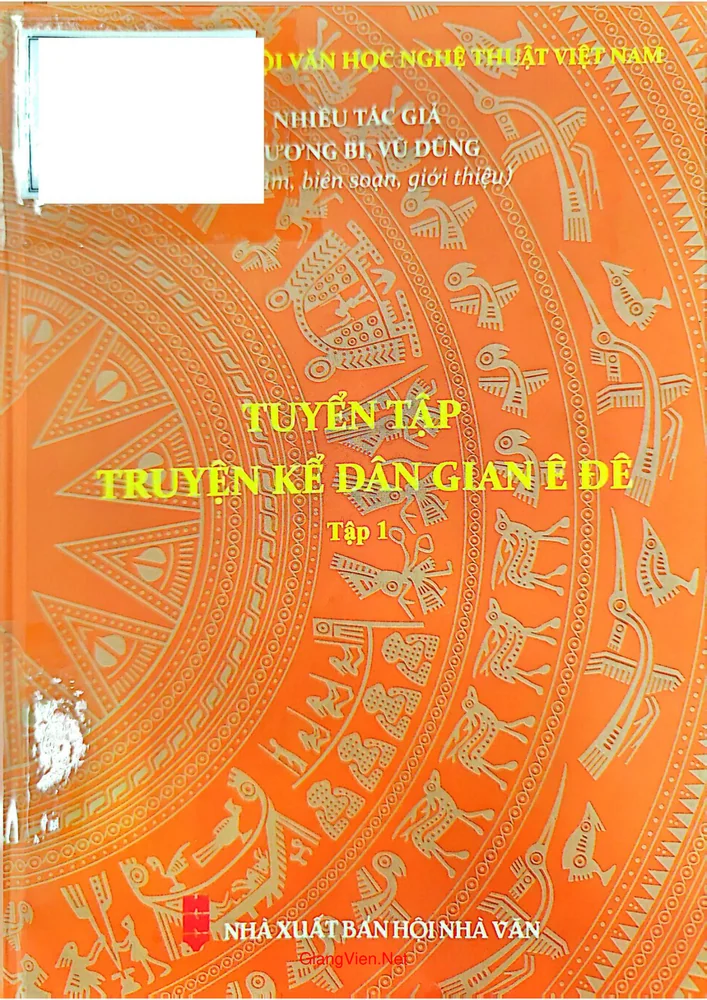Ảnh bìa của Tuyển tập truyện kể dân gian Ê Đê (tập 1)