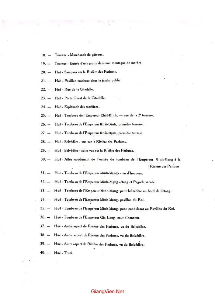 Trang 2 - Ảnh minh họa nội dung sách Monographie dessinee de Indochine – Annam (Chuyên khảo minh họa về Đông Dương – Trung Kỳ)