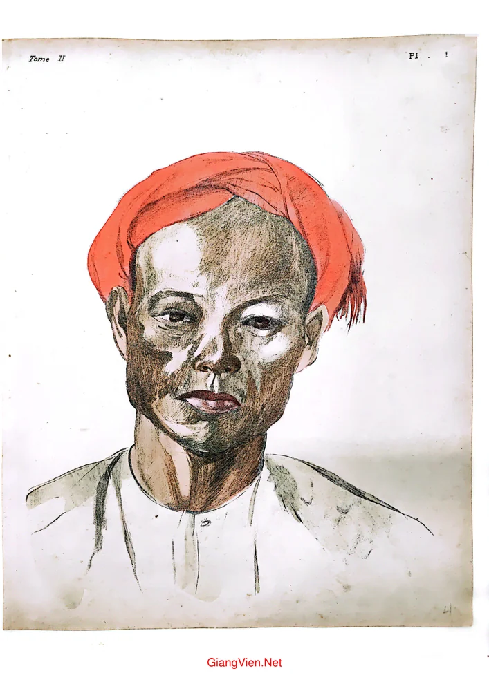 Trang 3 - Ảnh minh họa nội dung sách Monographie dessinee de Indochine – Annam (Chuyên khảo minh họa về Đông Dương – Trung Kỳ)