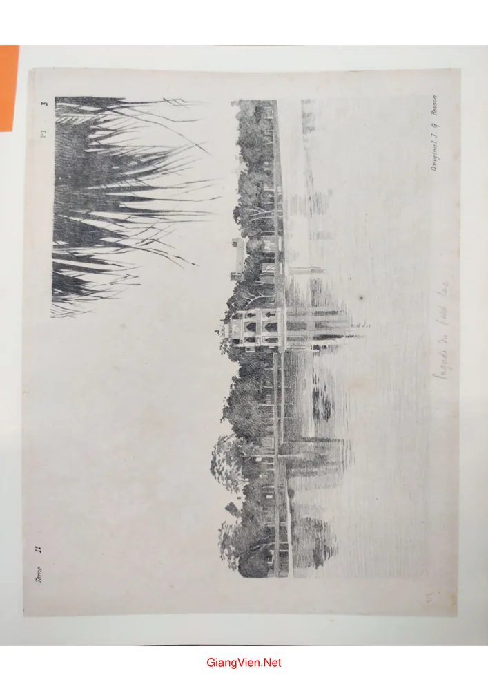 Trang 3 - Ảnh minh họa nội dung sách Monographie dessine de Indochine 3 (Chuyên khảo minh họa về Đông Dương 3)