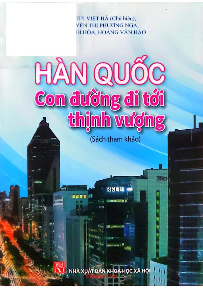 Ảnh bìa của Hàn Quốc con đường đi tới thịnh vượng