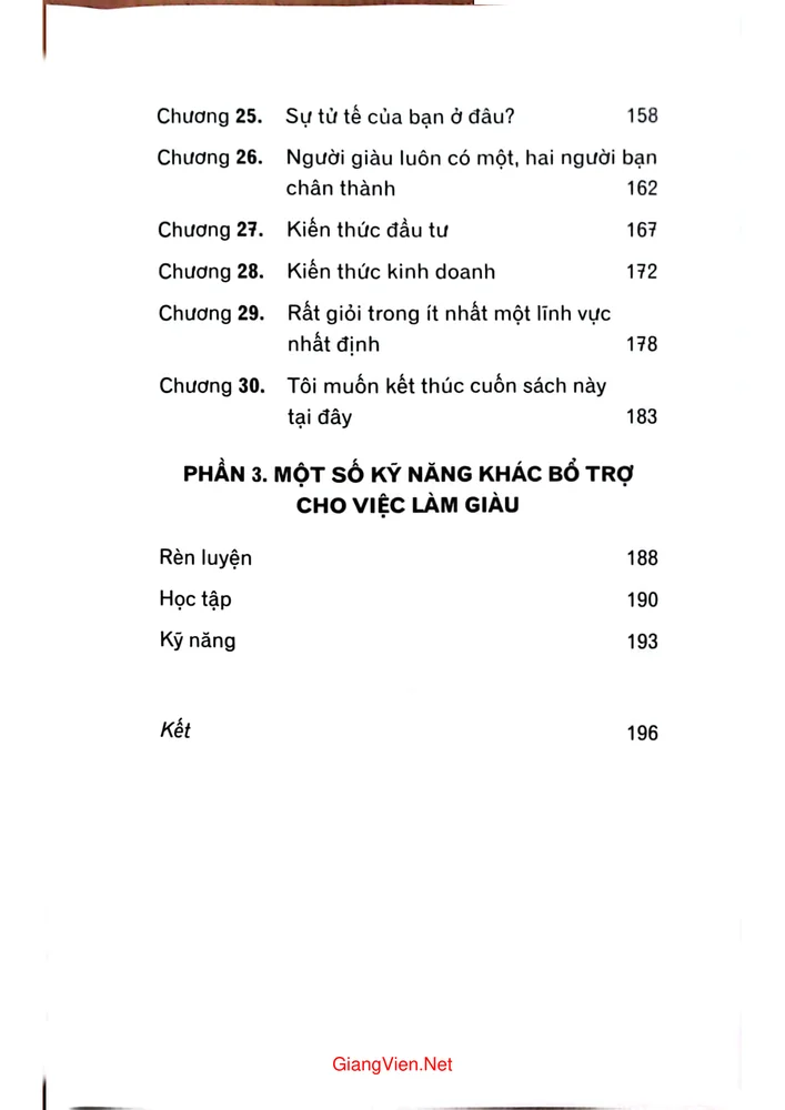 Trang 3 - Ảnh minh họa nội dung sách Lý do bố mẹ tôi chưa giàu và cách tôi học làm giàu
