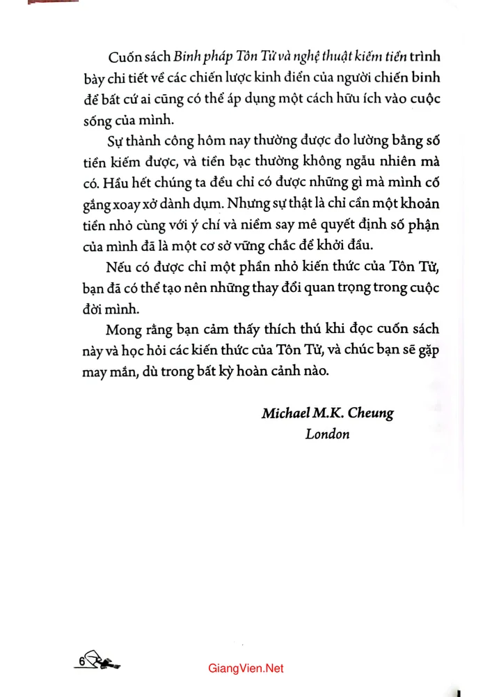 Mục lục chi tiết trang 2 sách Binh pháp Tôn Tử và nghệ thuật kiếm tiền