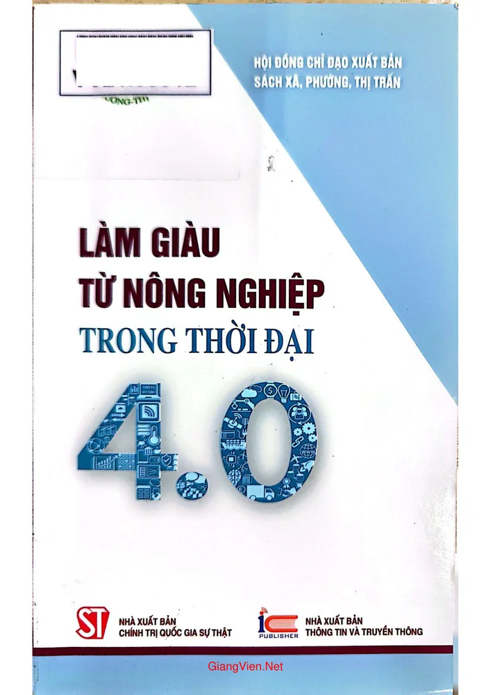 Ảnh bìa của Làm giàu từ nông nghiệp trong thời đại 4.0