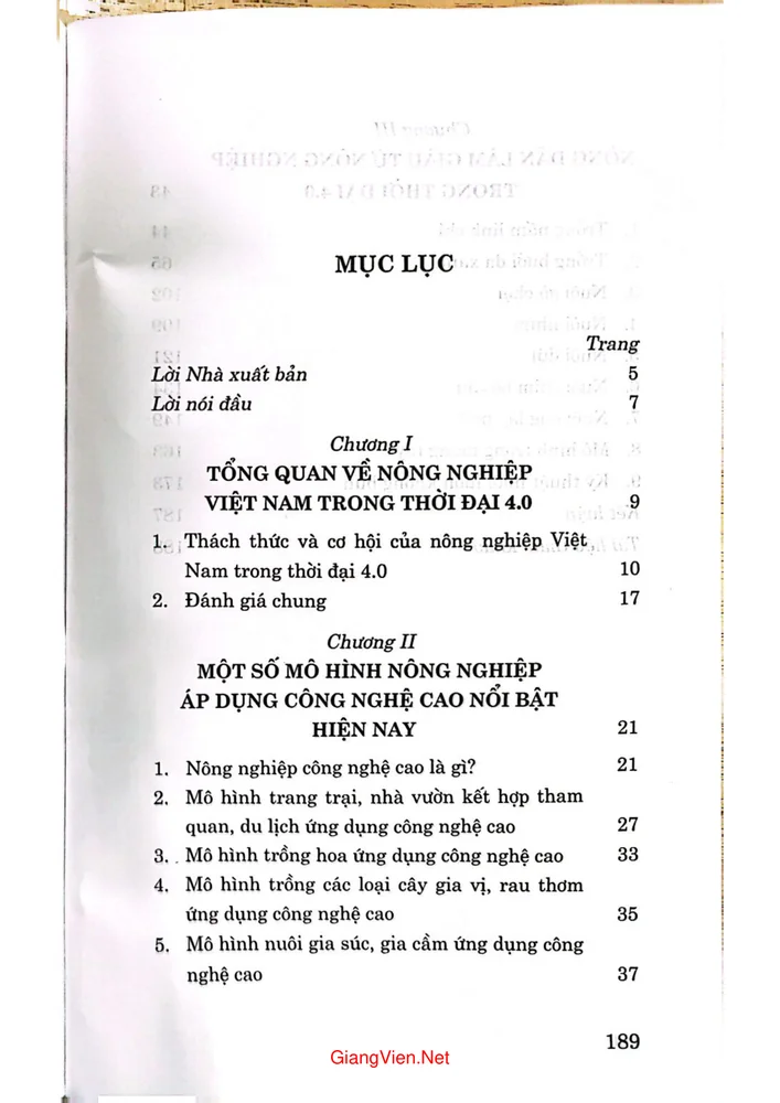 Trang bìa chính thức sách Làm giàu từ nông nghiệp trong thời đại 4.0