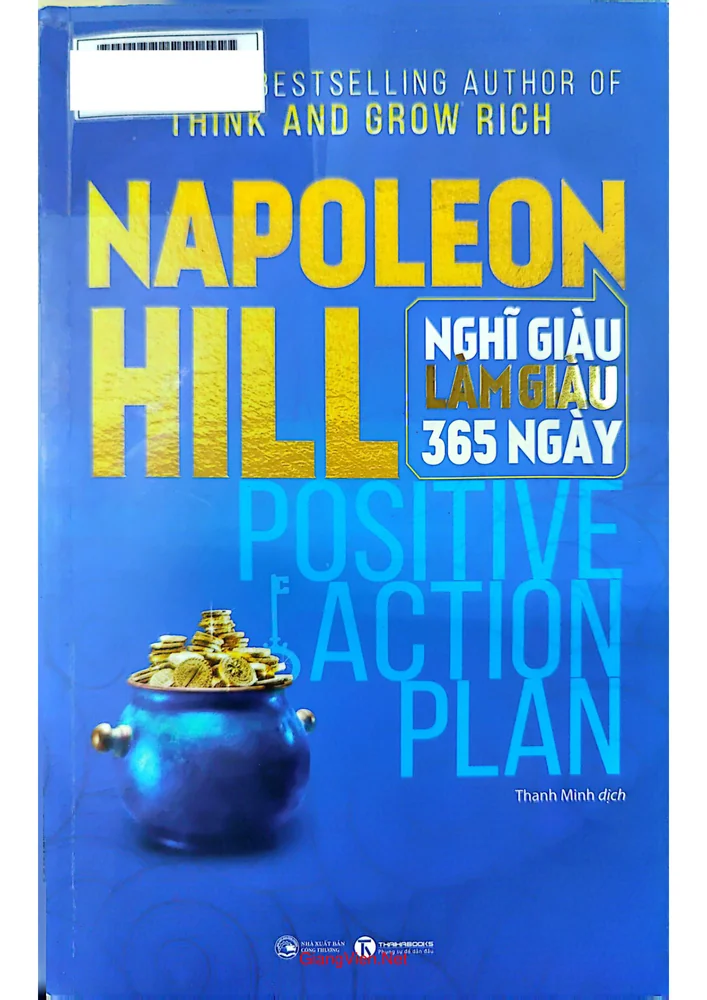 Ảnh bìa của Nghĩ giàu làm giàu 365 ngày