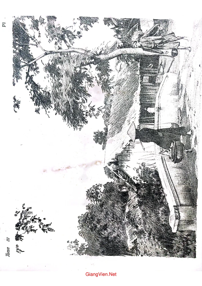 Trang 4 - Ảnh minh họa nội dung sách Monographie dessinee de indochine 2 (Chuyên khảo minh họa về Đông Dương 2)