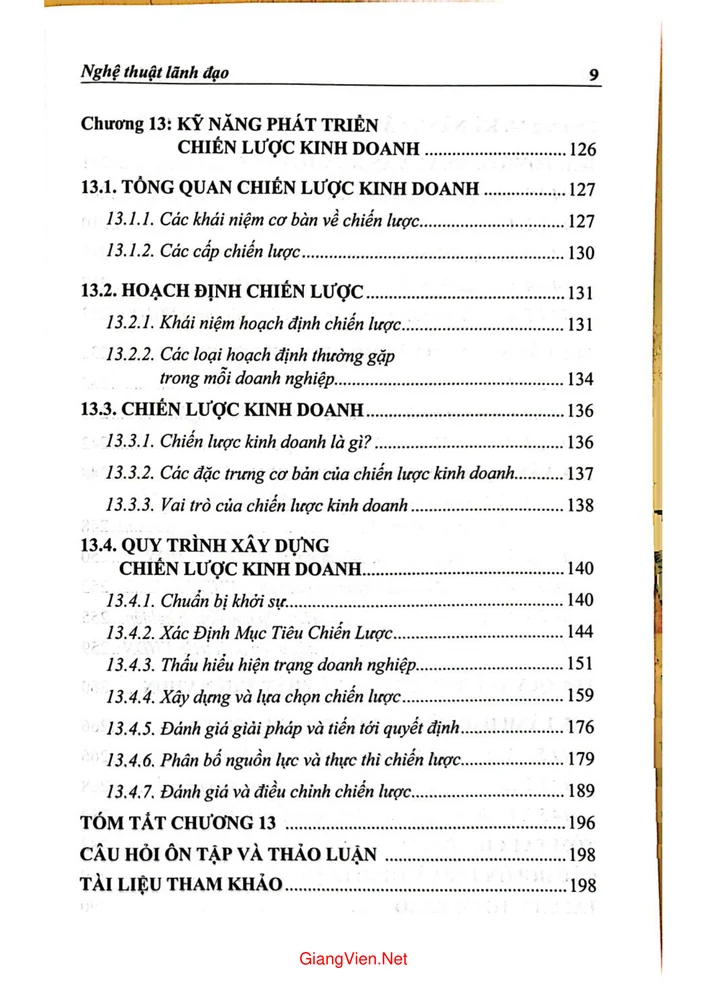 Trang 3 - Ảnh minh họa nội dung sách Nghệ thuật lãnh đạo - Tập 2