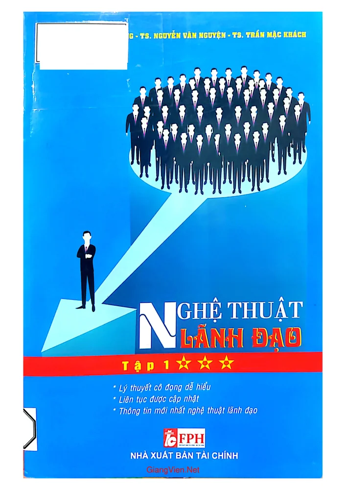 Ảnh bìa của Nghệ thuật lãnh đạo tập 1